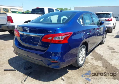 2018 Nissan Sentra Sv from USA, damaged, VIN 3N1AB7APXJY266879